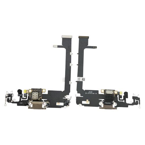 FLAT DOCK RICARICA PER IPHONE 11 PRO MAX GOLD (CON IC CHIP) JCID 