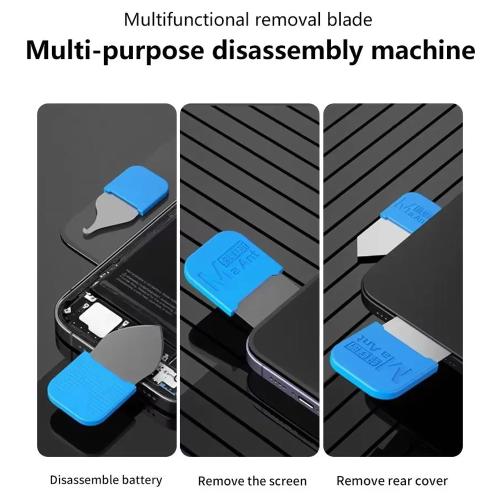 ATTREZZO DI APERTURA CON LAMA MAANT MY-118 (SET 6PZ) PER SMONTAGGIO LCD / BACK COVER / BATTERIA SMARTPHONES