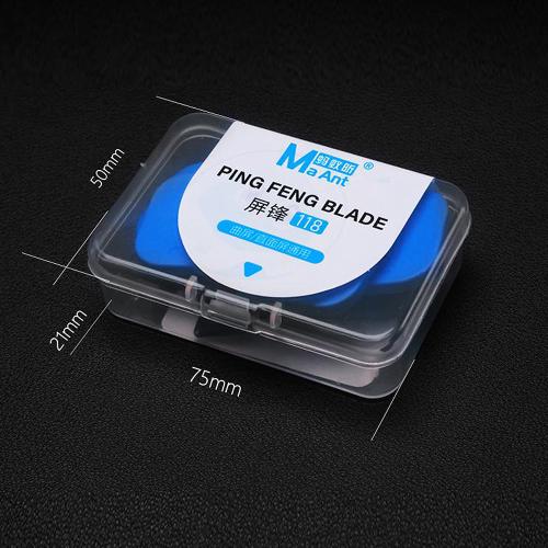 ATTREZZO DI APERTURA CON LAMA MAANT MY-118 (SET 6PZ) PER SMONTAGGIO LCD / BACK COVER / BATTERIA SMARTPHONES