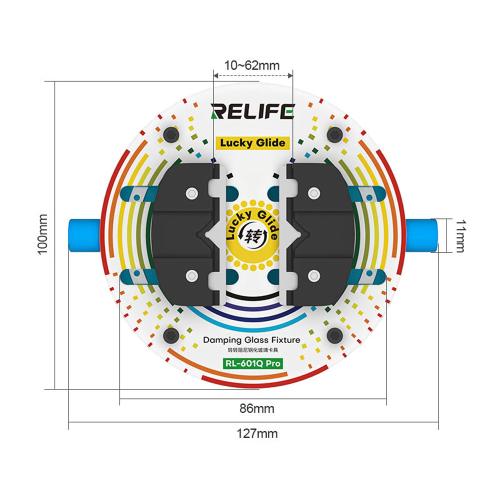 SUPPORTO DI SOSTEGNO PER SCHEDA MADRE E RIPARAZIONE CHIP RELIFE RL-601Q PRO