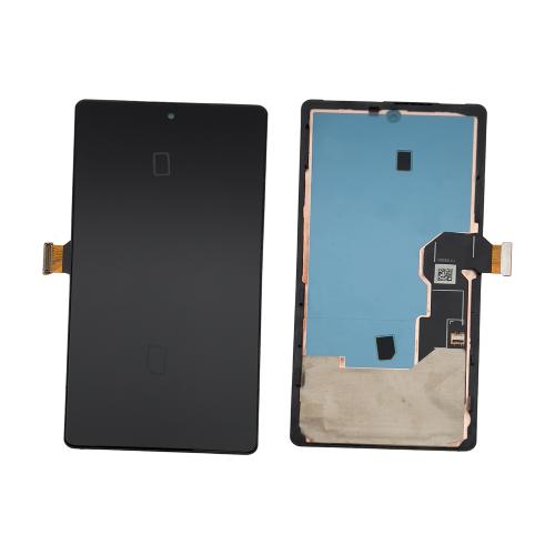 BILDSCHIRM LCD FUR GOOGLE PIXEL 6A GX7AS GB62Z G1AZG SCHWARZ MIT RAHMEN (AMOLED) (O/S)