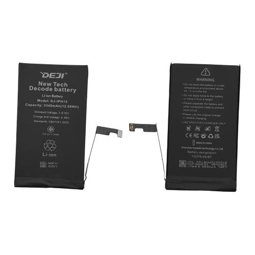 BATERIA PARA IPHONE 15 (DEJI) 3349mAh AUTODIAGNOSTICABLE