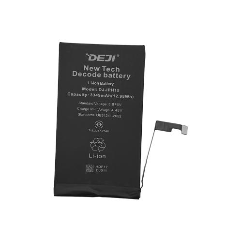 BATERIA PARA IPHONE 15 (DEJI) 3349mAh AUTODIAGNOSTICABLE