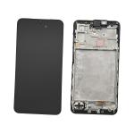 DISPLAY LCD PER SAMSUNG A176B A17 5G NERO CON FRAME GH82-38045A - SERVICE PACK