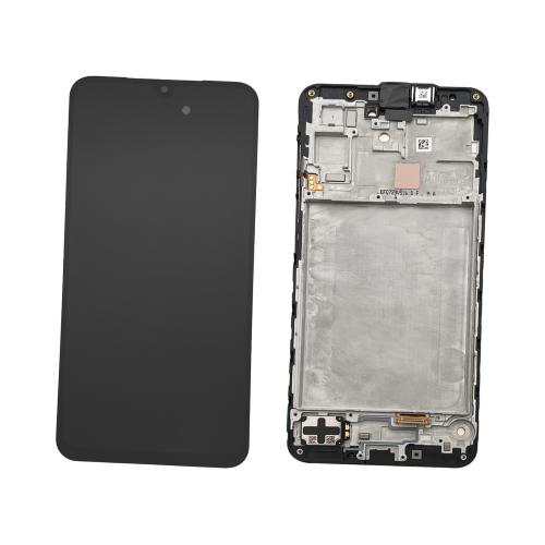 PANTALLA LCD PARA SAMSUNG A176B A17 5G NEGRO CON MARCO GH82-38045A - SERVICE PACK