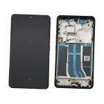 DISPLAY LCD PER REALME 12 PRO+ PLUS 5G RMX3840 RMX3841 NERO CON FRAME (AMOLED)