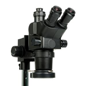 MICROSCOPIO M.Y 85 ULTRA TRINOCULARE 6.3-68X CON INTERFACCIA 0.4CTV - NERO