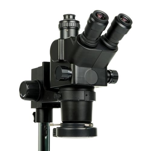 MICROSCOPIO M.Y 85 ULTRA TRINOCULARE 6.3-68X CON INTERFACCIA 0.4CTV - NERO