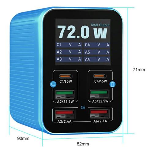 ALIMENTATORE DA BANCO RELIFE Q4 72W 60Hz BLU