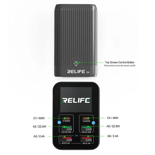 ALIMENTATORE DA BANCO RELIFE Q4 72W 60Hz NERO