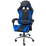 SEDIA GIREVOLE DA UFFICIO CON ROTELLE SUNSHINE SS-666A SE NERO BLU