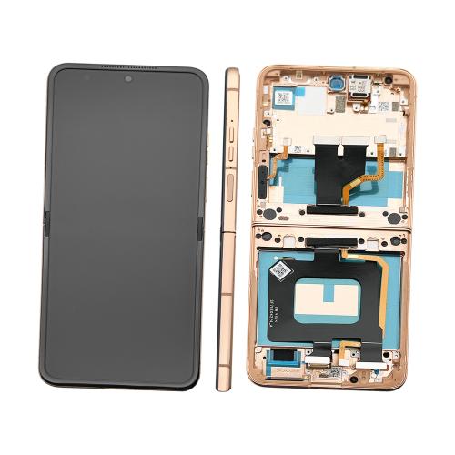 PANTALLA LCD PARA MOTOROLA XT2451 MOTO RAZR 50 ULTRA NARANJA / MOCHA MOUSSE CON MARCO 5D68C29482