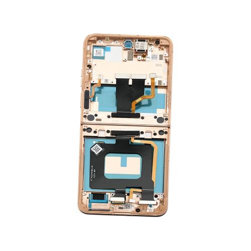 PANTALLA LCD PARA MOTOROLA XT2451 MOTO RAZR 50 ULTRA NARANJA / MOCHA MOUSSE CON MARCO 5D68C29482