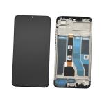 DISPLAY LCD PER REALME C53 4G RMX3760 NERO CON FRAME - OEM SERVICE PACK