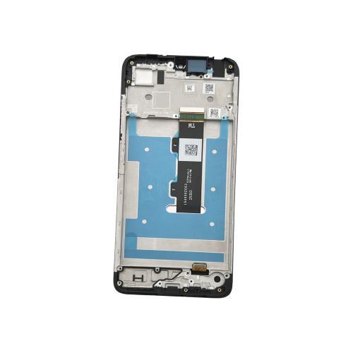 PANTALLA LCD PARA MOTOROLA XT2535-13 MOTO G06 POWER NEGRO CON MARCO 5D68C31392