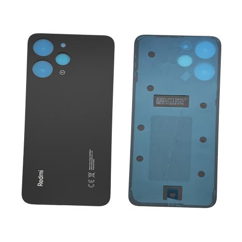TAPA TRASERA DE BATERIA PARA XIAOMI REDMI 12 NEGRO / MIDNIGHT BLACK 1610111001220A