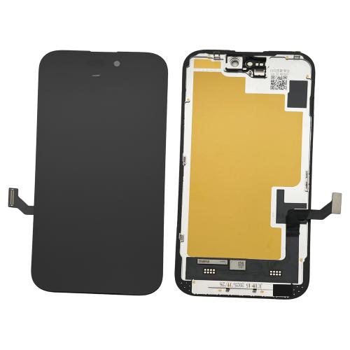 PANTALLA LCD PARA IPHONE 15 NEGRO (SOFT OLED JCID IC Cambiable)