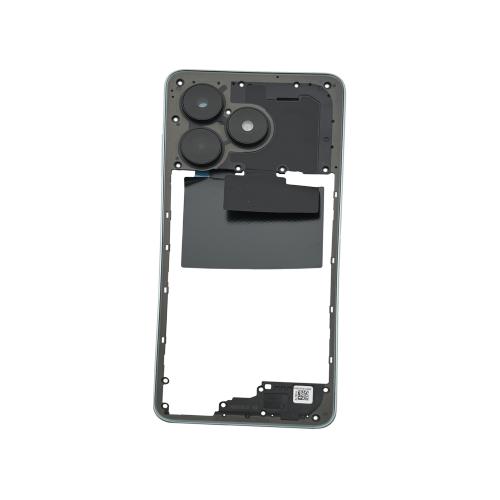 COVER CENTRALE PER HONOR X5C PLUS 4G NLA-LX1 VERDE / OCEAN CYAN 9707ACHY - SERVICE PACK