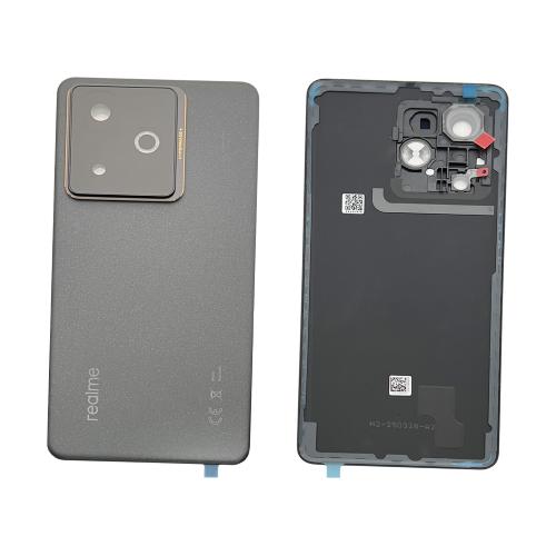 TAPA TRASERA DE BATERIA PARA REALME GT 7T RMX5085 NEGRO / ICESENSE BLACK 621033000633 - SERVICE PACK