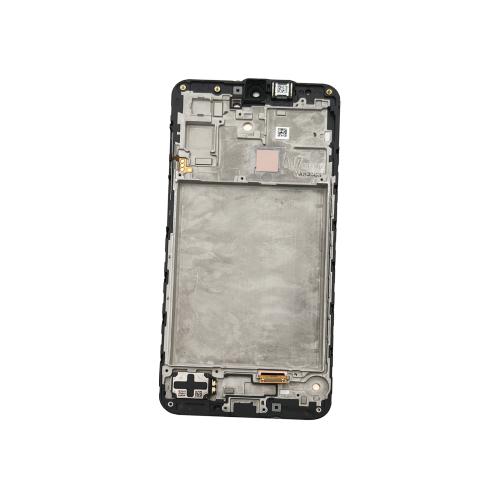 DISPLAY LCD FOR SAMSUNG A175F A17 4G BLACK WITH FRAME GH82-38527A - SERVICE PACK