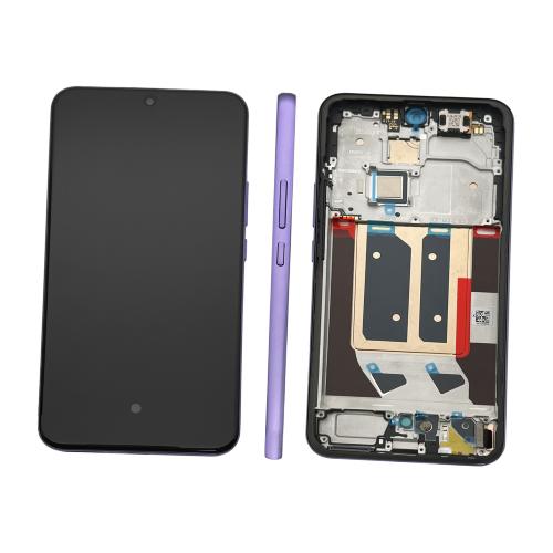 DISPLAY LCD PER REALME 14 PRO+ RMX5050 VIOLA / BIKANER PURPLE CON FRAME 621039000081 - SERVICE PACK