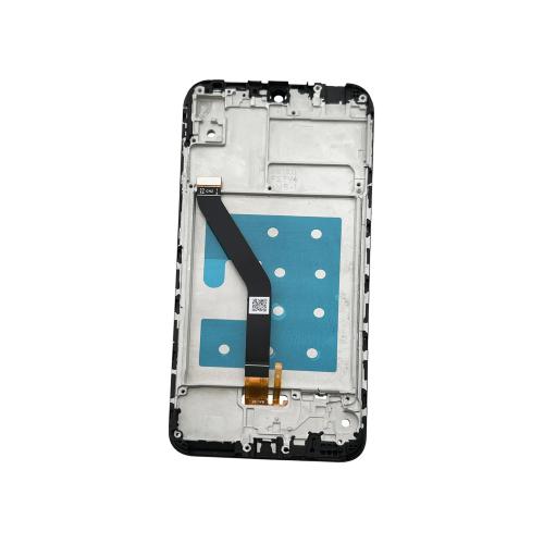 BILDSCHIRM LCD FUR HUAWEI Y6 2019 / Y6S / HONOR 8A SCHWARZ MIT RAHMEN