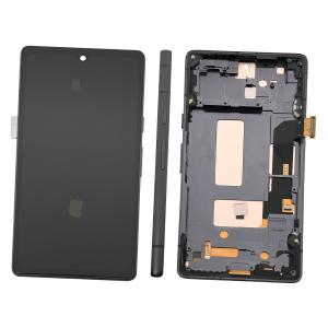 Display LCD Con Telaio Per Google Pixel 7a – Schermo Di Ricambio Nero – Meta Mobiles
