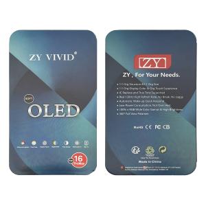 BILDSCHIRM LCD FUR IPHONE 16 PRO MAX SCHWARZ (SOFT OLED ZY IC Austauschbar)