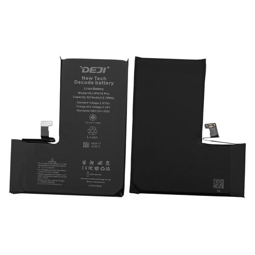 43049 - BATTERY FOR IPHONE 15 PRO (DEJI) 3274mAh SELF-DIAGNOSABLE