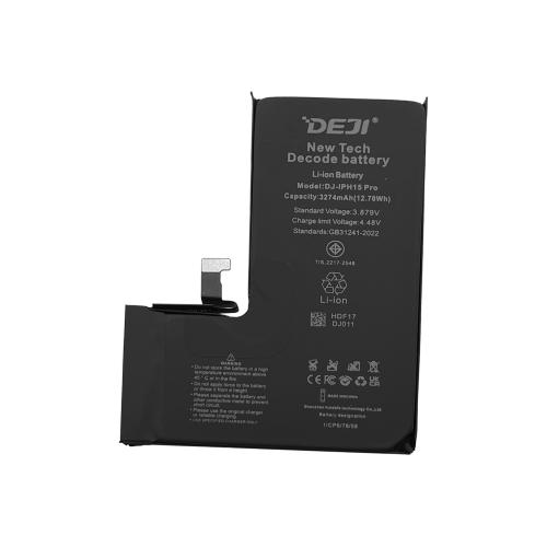 43049 - BATTERY FOR IPHONE 15 PRO (DEJI) 3274mAh SELF-DIAGNOSABLE