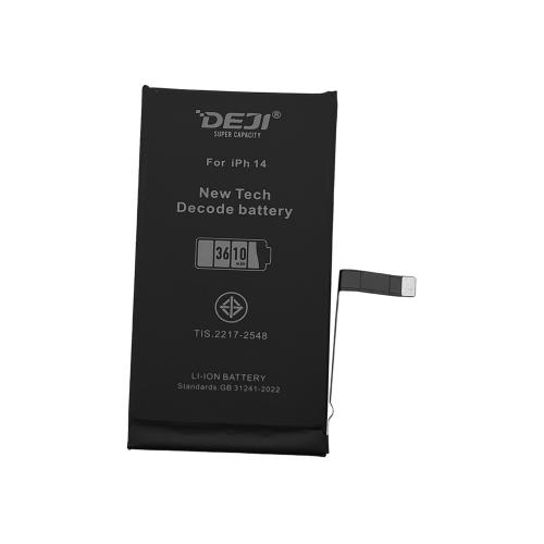AKKU FUR IPHONE 14 (DEJI) SELBDIAGNOSTIZIEBAR ERHOHT 3610mAh