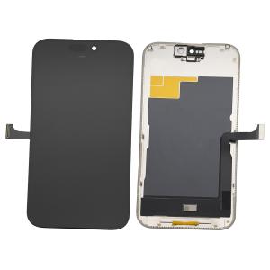 PANTALLA LCD PARA IPHONE 15 PRO NEGRO (HARD OLED ZY IC Cambiable)