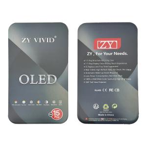 PANTALLA LCD PARA IPHONE 15 PRO NEGRO (HARD OLED ZY IC Cambiable)