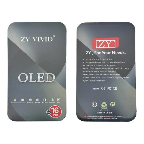 DISPLAY LCD FOR IPHONE 16 PRO (HARD OLED ZY IC Exchangeable)