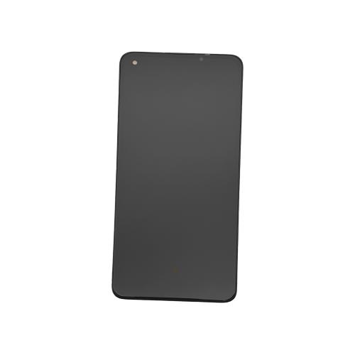 BILDSCHIRM LCD FUR OPPO RENO 8 LITE / RENO 6 Z / RENO 7 Z SCHWARZ MIT RAHAMEN (AMOLED) 