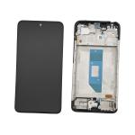 BILDSCHIRM LCD FUR XIAOMI REDMI NOTE 14 4G 24117RN76E SCHWARZ / MIDNIGHT BLACK MIT RAHMEN (EU VERSION) 56000700O7E00 - SERVICE PACK