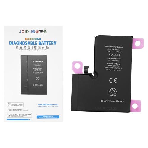 BATTERIE POUR IPHONE 14 PRO MAX (JCID) AUTODIAGNOSTICABLE AUGMENTE 4790mAh