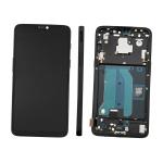 DISPLAY LCD FOR ONEPLUS 6 BLACK WHIT FRAME (TFT)