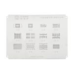 STENCIL PER REBALLING IC CHIP YCS PER NAND SET LAYOUT