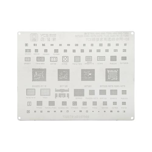 STENCIL PER REBALLING IC CHIP YCS PER CPU SET 08 QUALCOMM 