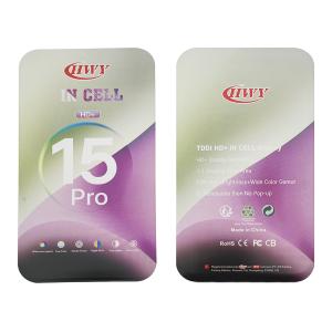 DISPLAY LCD PER IPHONE 15 PRO NERO (INCELL ZY a-Si V2)