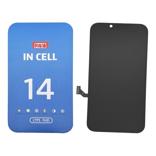 DISPLAY LCD FOR IPHONE 14 BLACK (INCELL ZY-LTPS IC Exchangeable)