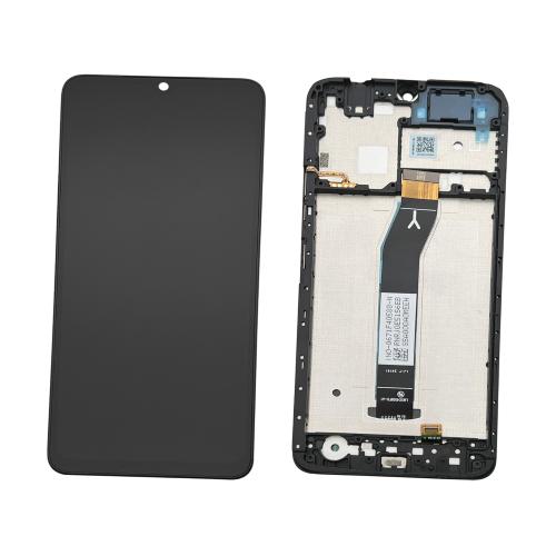 DISPLAY LCD PER XIAOMI REDMI A3X 4G NERO CON FRAME 560006C3Y200 - SERVICE PACK
