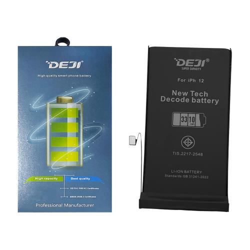 BATTERIA PER IPHONE 12 (DEJI) AUTODIAGNOSTICABILE MAGGIORATA 3310mAh