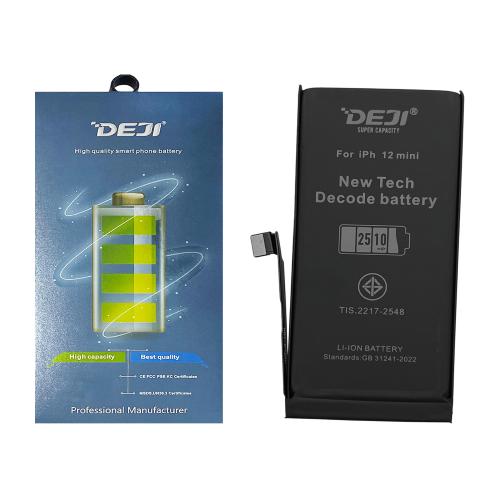BATTERY FOR IPHONE 12 MINI (DEJI) SELF-DIAGNOSABLE INCREASED 2510mAh