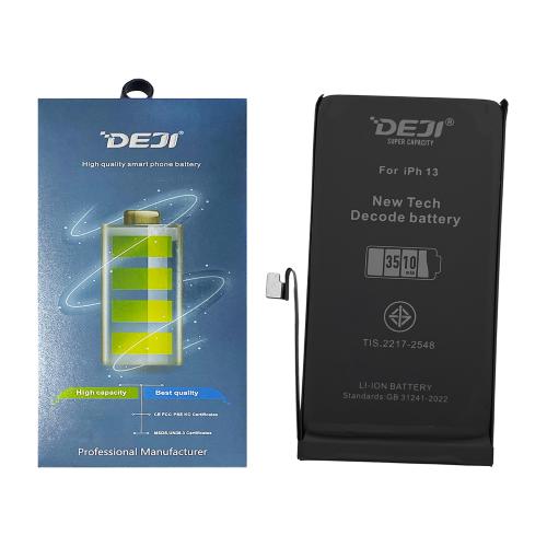 AKKU FUR IPHONE 13 (DEJI) SELBDIAGNOSTIZIEBAR ERHOHT 3510mAh