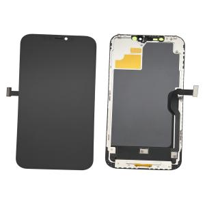DISPLAY LCD FOR IPHONE 12 PRO MAX BLACK (SOFT OLED ZY IC Exchangeable)
