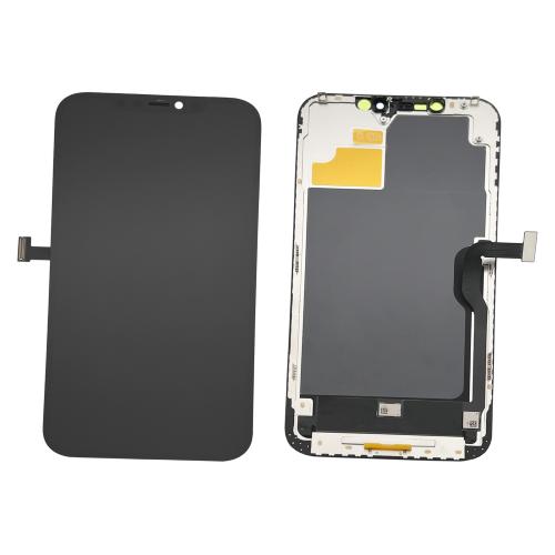 DISPLAY LCD FOR IPHONE 12 PRO MAX BLACK (SOFT OLED ZY IC Exchangeable)