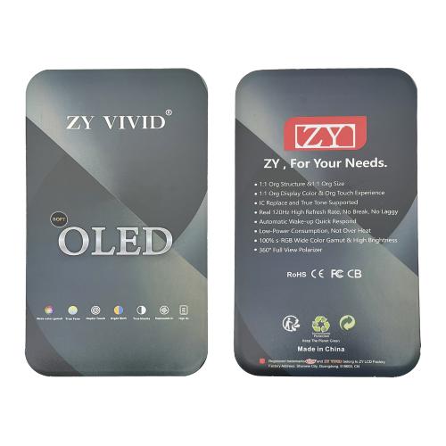 DISPLAY LCD FOR IPHONE 12 PRO MAX BLACK (SOFT OLED ZY IC Exchangeable)