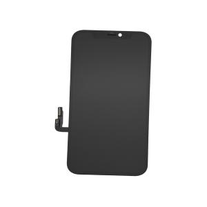 BILDSCHIRM LCD FUR IPHONE 12 / 12 PRO SCHWARZ (HARD OLED ZY IC Austauschbar)